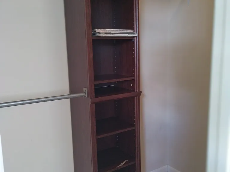 Closet in bedroom 2 / office.