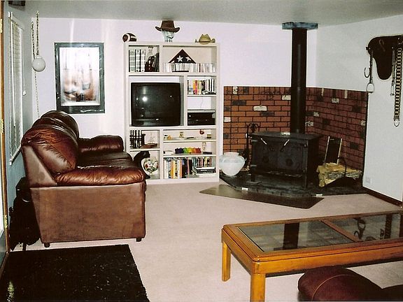 Living Room w/woodburning stove