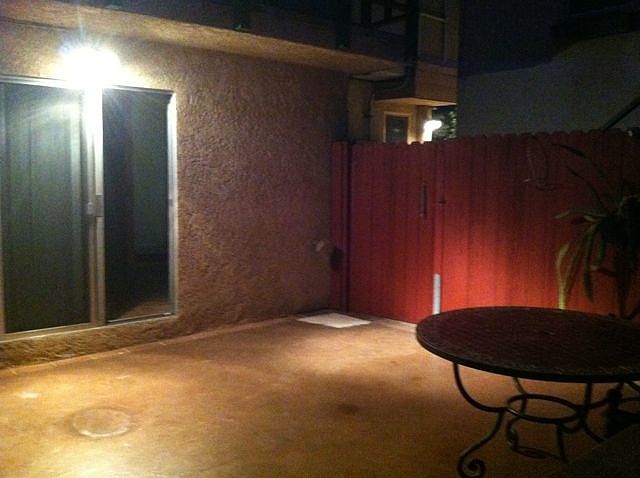 private back yard