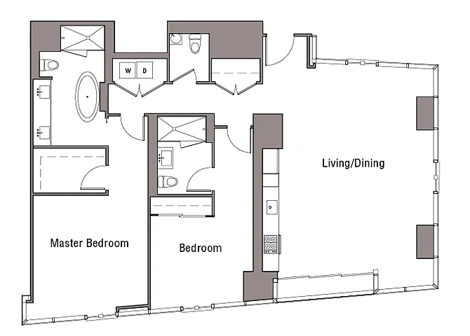 Floor plan 2E