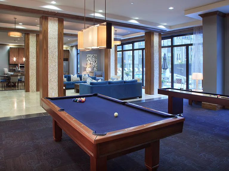 Billiards in the Clubroom