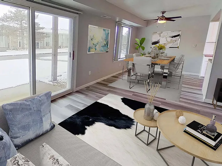 Living and Dining Rooms
