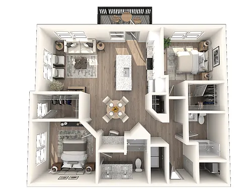 Floor plan B4