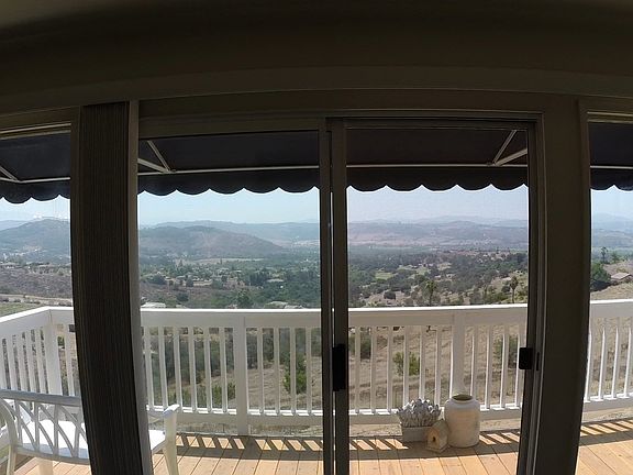 View from guest house