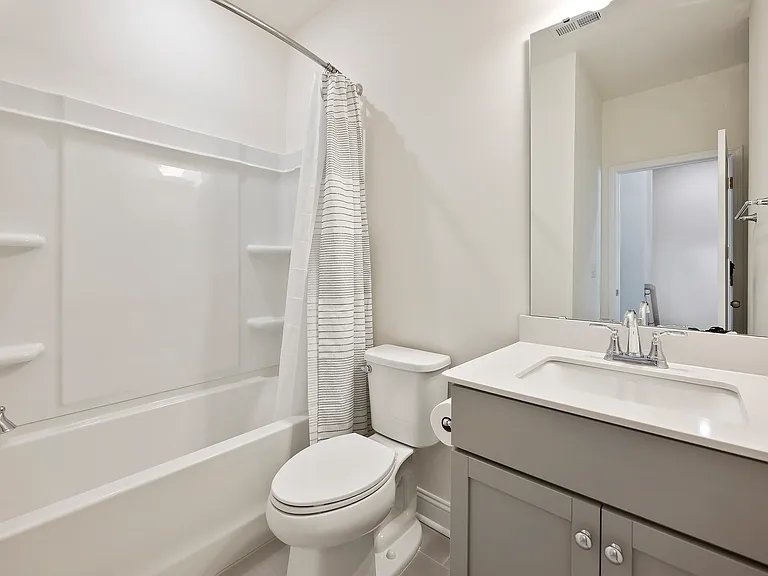 hall bath on top level
