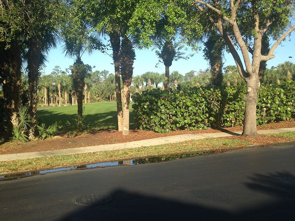 Looking out your front door!