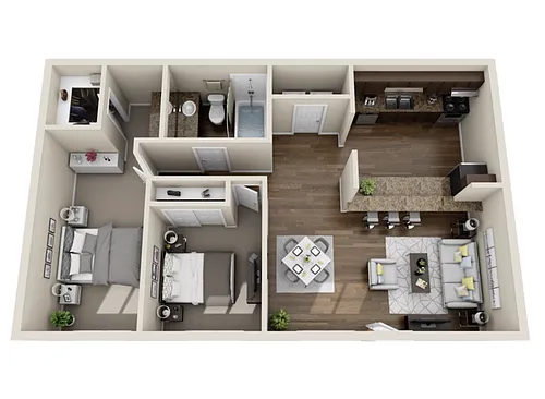 Floor plan B1 MOD
