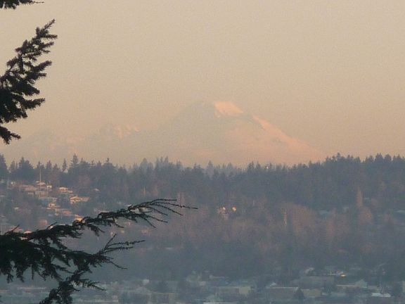 Mt. Baker view from living room