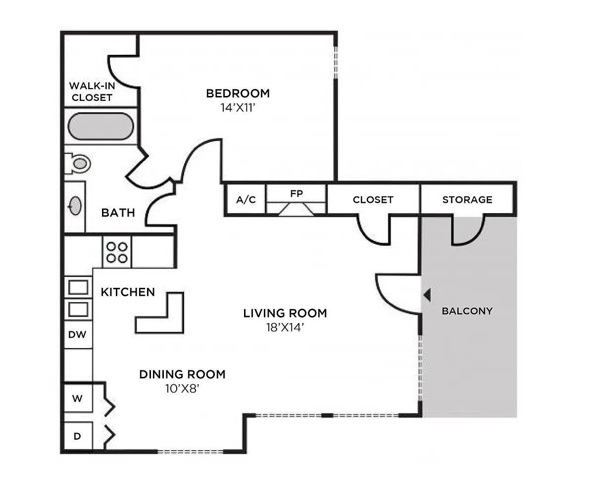 Floor plan Manchester Classic
