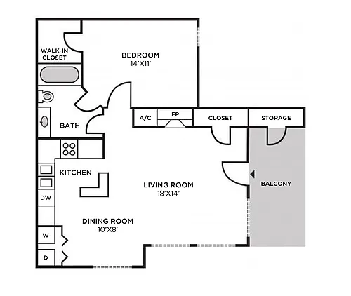 Floor plan Manchester Classic
