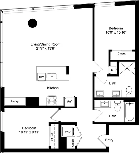 Floor plan B1a