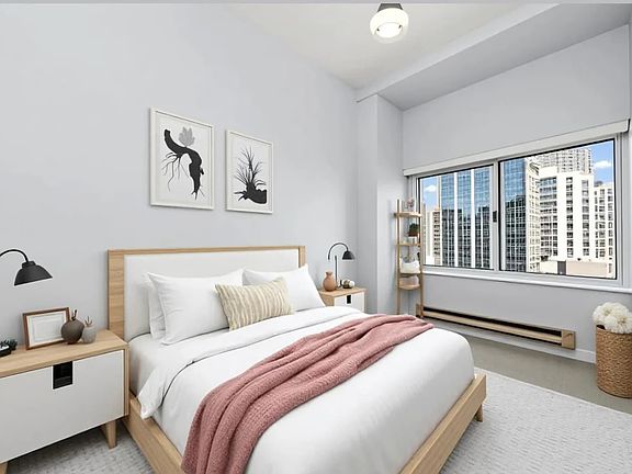 AI Stagged Bed Room