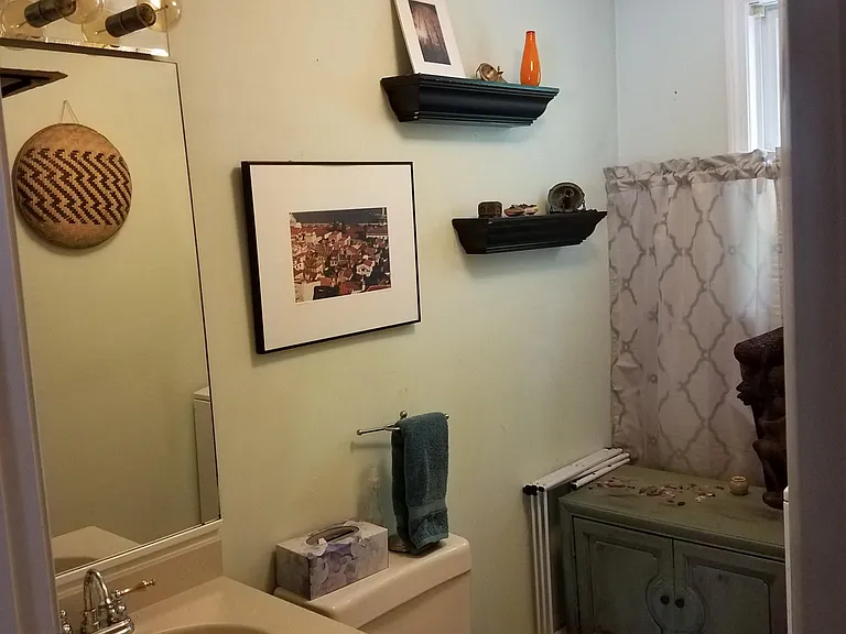 1st floor half bath