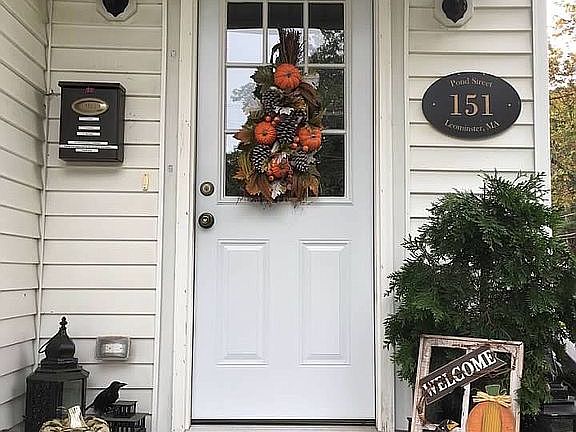 Front entrance-Fall