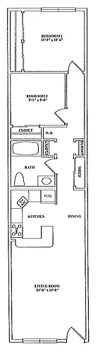 Floor plan Franklin I