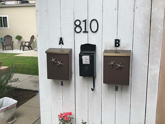 Mailbox comes with secure lock