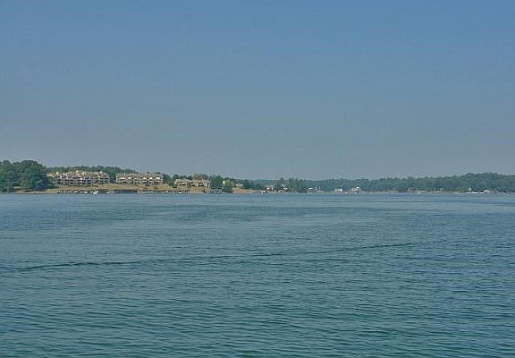 Main channel with great views