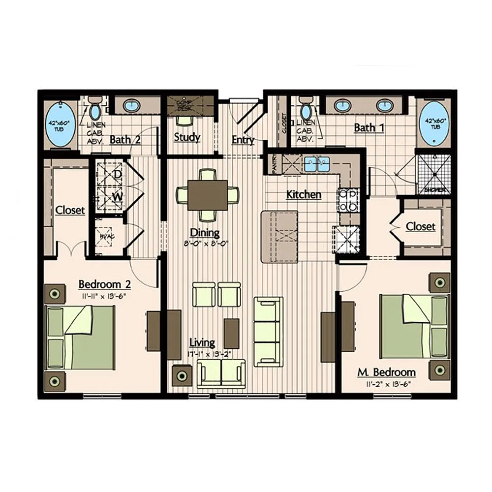 Floor plan Princeton