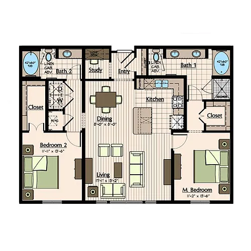 Floor plan Princeton