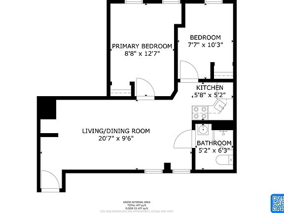 2nd image of 320 E 49th St APT 33