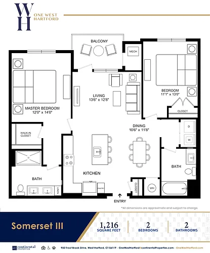 Floor plan Somerset III