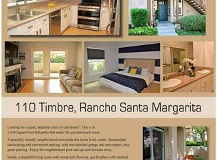 110 Timbre, Rancho Santa Margarita, CA 92688