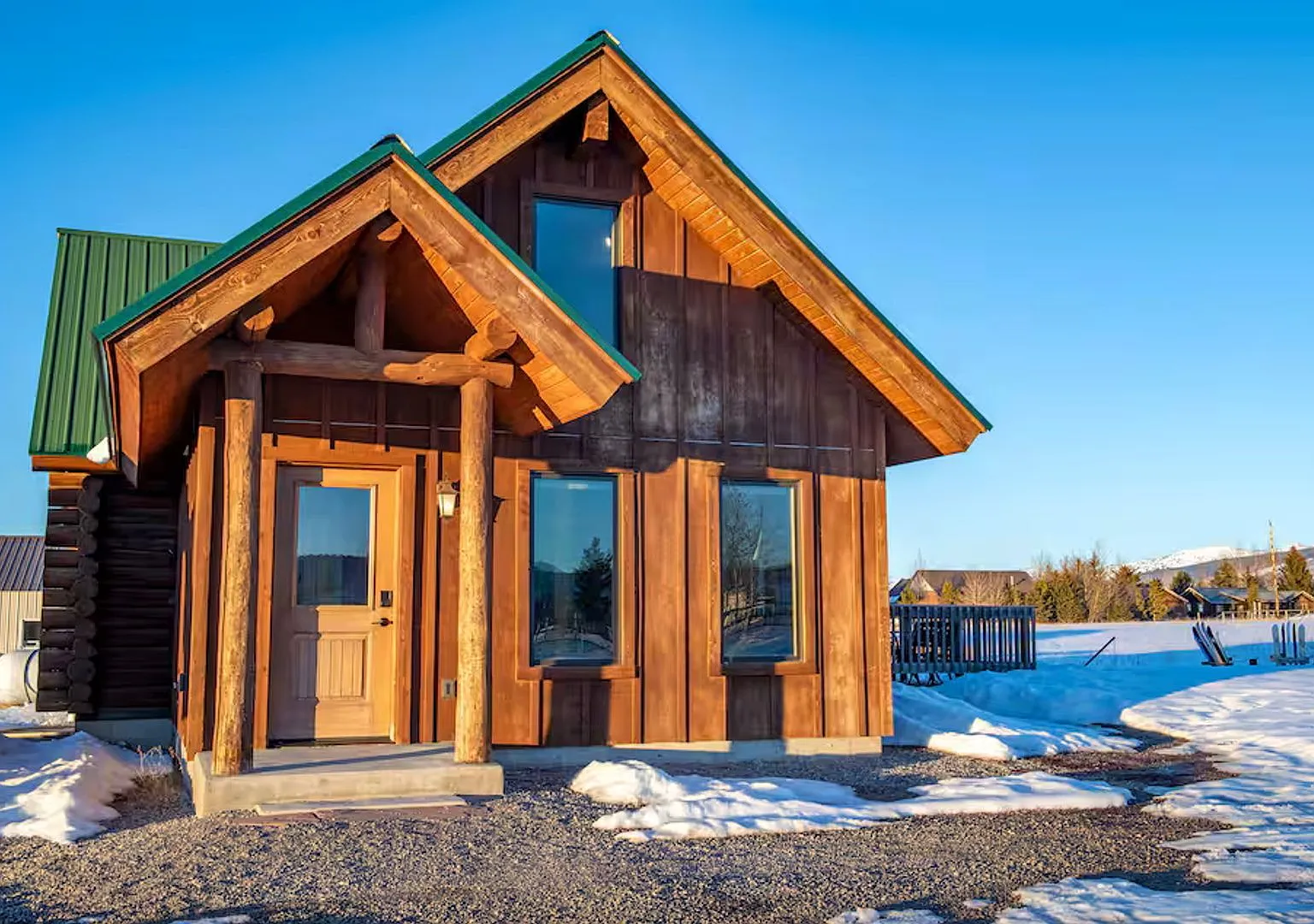 Charming Teton Valley Cabin + Detached Bunkhouse | Long-Term Rental — Photo 1