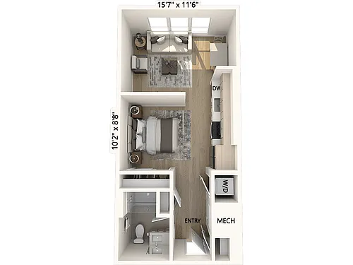 Floor plan S1 - Finish Package II