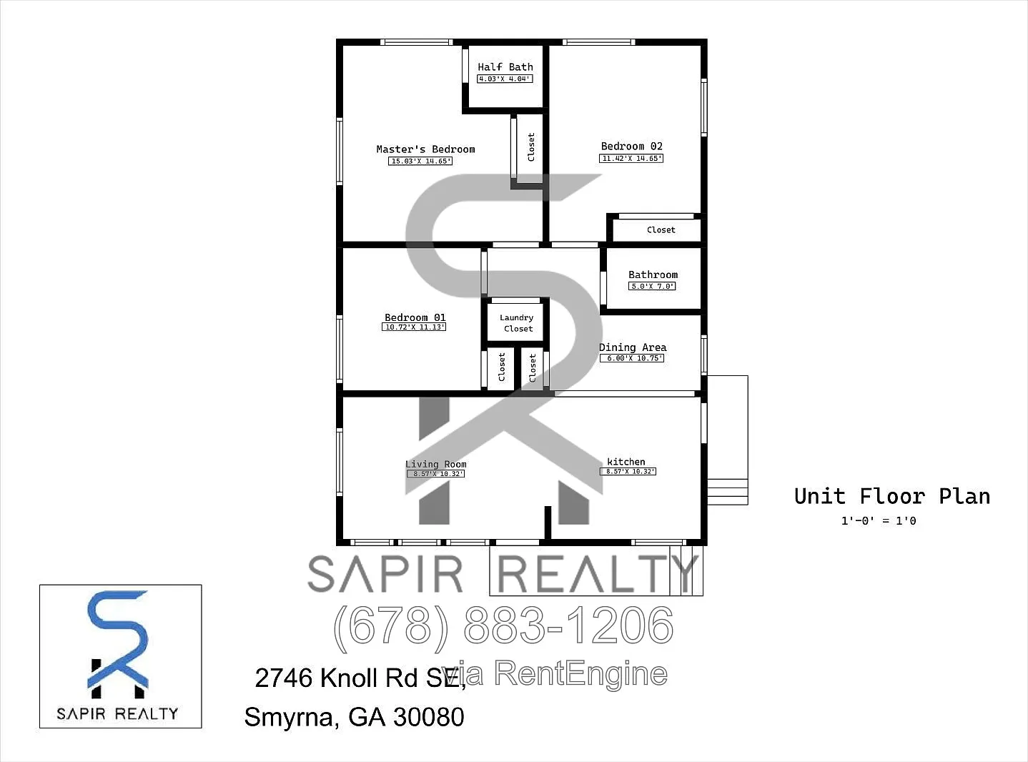 3 bed, 1.5 bath, 1092 sqft, $2,250 — Photo 2