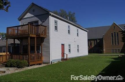 Rear and adjacent lot