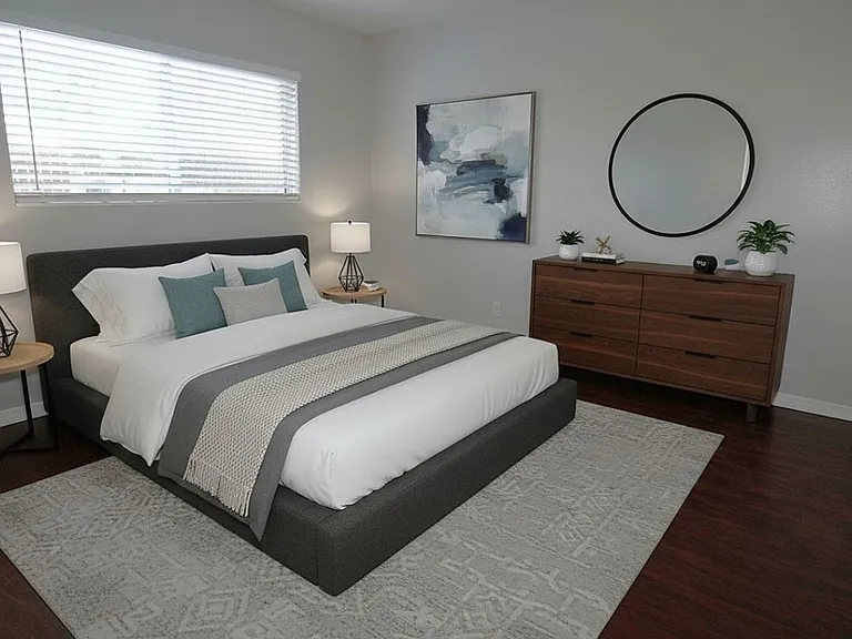 second bedroom virtually staged