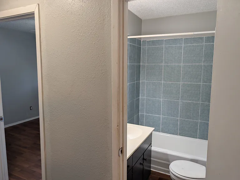 Bathroom #2 - new tile and tub