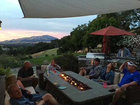 1 of 3 outdoor fire pits