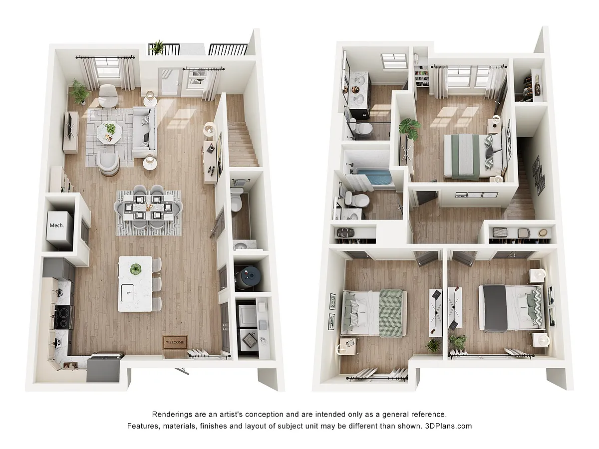 Floor plan Rivertowne