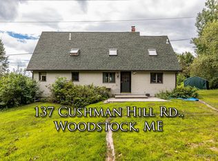 137 Cushman Hill Rd, Bryant Pond, ME 04219