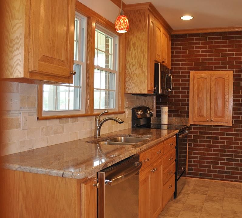 spacious modern kitchen