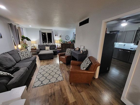 Living room and kitchen entr