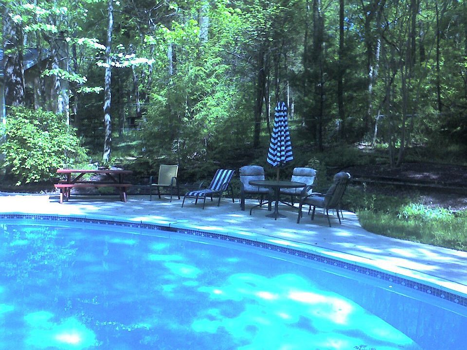 Kidney shaped pool