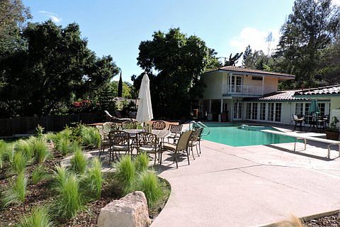 Large pool area
