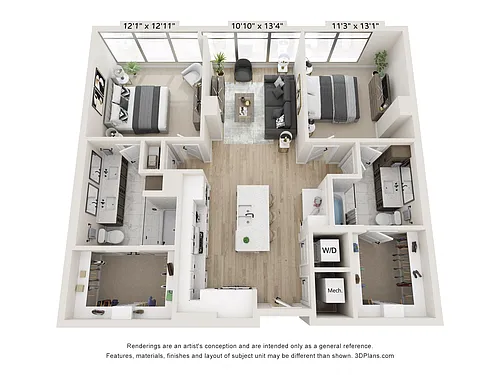 Floor plan The Primrose