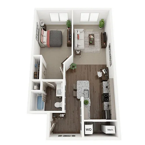 Floor plan 1C