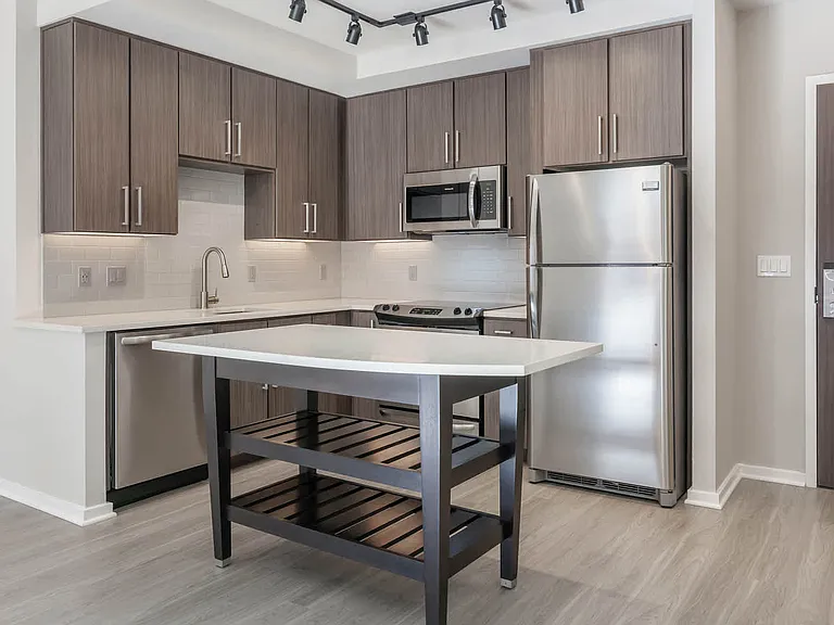Kitchen with Stainless Steel Appliances