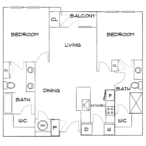 Floor plan Design 2D