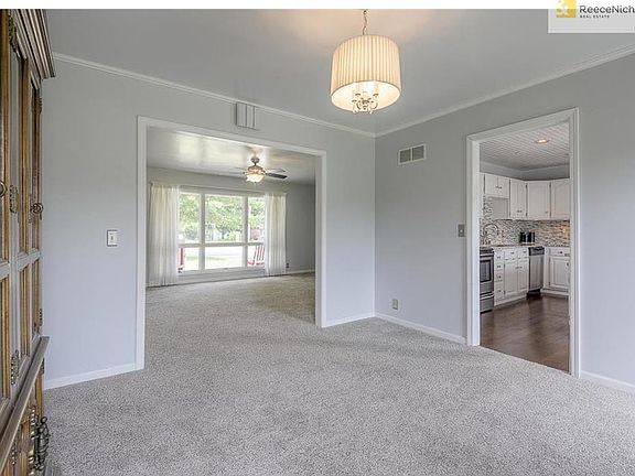 Dining room just off kitchen.