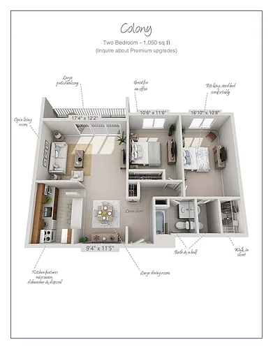 Floor plan Colony