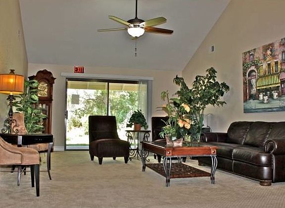 Living Room for residents and family to enjoy