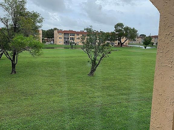 View of 2nd hole frm sunroom