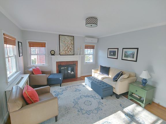Living room with lots of natural light
