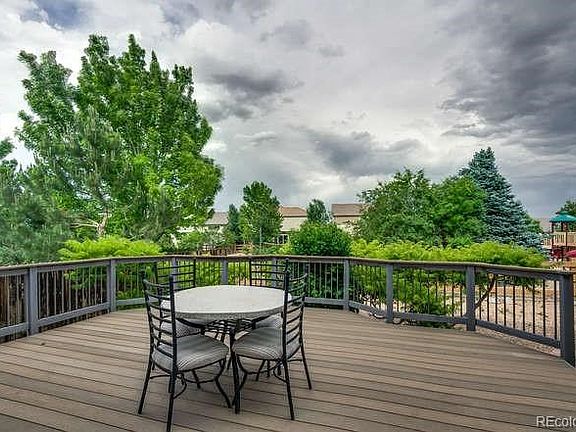 Views taken from the back yard trex deck