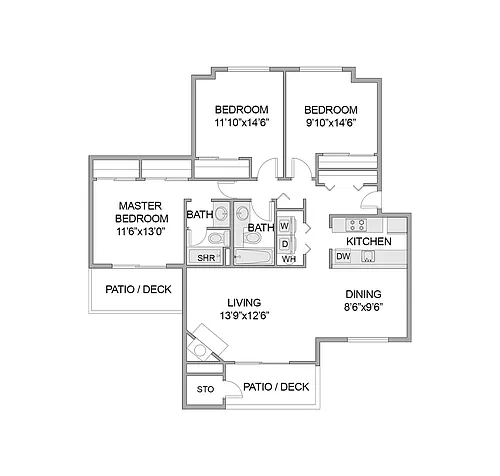 Floor plan C1